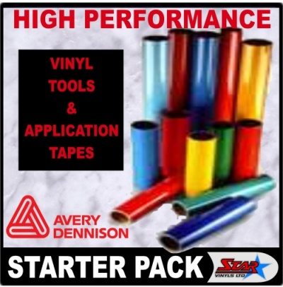 Avery 700 Gloss Vinyl High Performance  Starter Pack